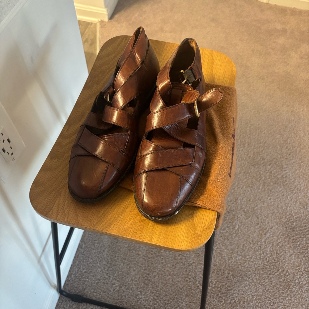 Lorenzo Men's Dark Brown Leather Loafers